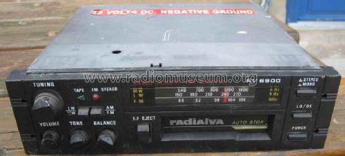 Stereo Cassette Car Receiver RV6900; Radialva, Véchambre (ID = 1685875) Car Radio