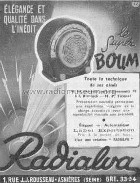 Super Boum 50; Radialva, Véchambre (ID = 3045555) Radio