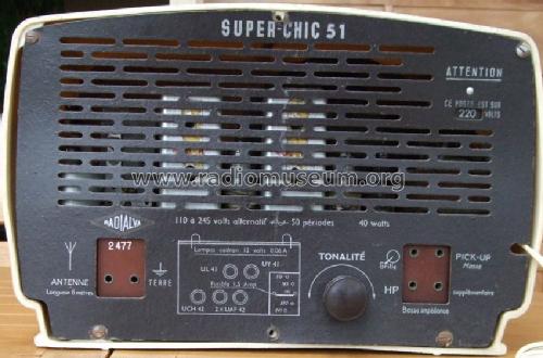 Super-Chic 51; Radialva, Véchambre (ID = 1288558) Radio