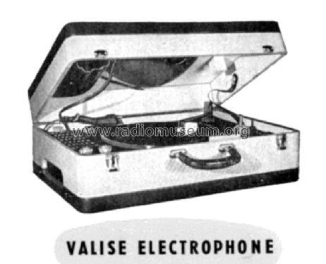 Valise Électrophone ; Radialva, Véchambre (ID = 1374646) R-Player