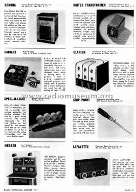 4100 Vibrator Checker; Radiart Corp.; (ID = 1022816) Equipment