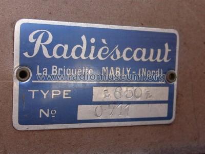 L650L; Radièscaut; Marly (ID = 238199) Radio