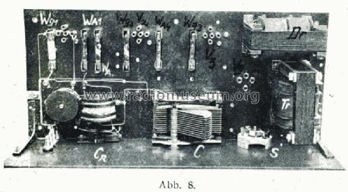 Dreiröhrengerät für Wechselstrombetrieb ; Radio Amateur, (ID = 1286710) Kit