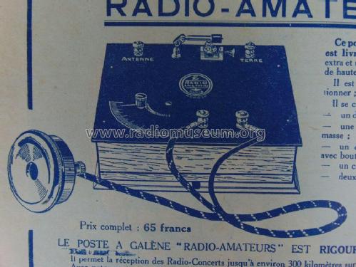 Poste à galène ; Radio-Amateurs; (ID = 1874383) Crystal
