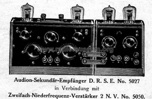Zweiröhren-NF-Verstärker 5050; Radio-Amato, Otto (ID = 481144) Ampl/Mixer