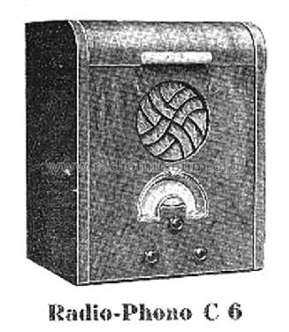 Radio-Phono C6; Radio-Annécia voir (ID = 1842312) Radio