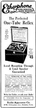 Etherphone RX1; Radio Apparatus Co.; (ID = 1001244) Radio