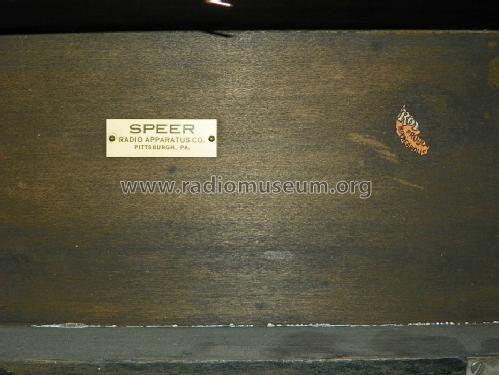 Speer Crystal Receiver ; Radio Apparatus Co.; (ID = 1508882) Crystal