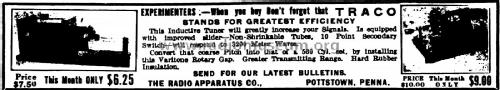 Varitone Rotary Spark Gap ; Radio Apparatus Co.; (ID = 2419631) Amateur-D