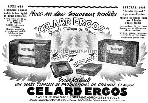 Célard-Ergos Songway ; Radio-Célard, Ergos, (ID = 1447832) Car Radio