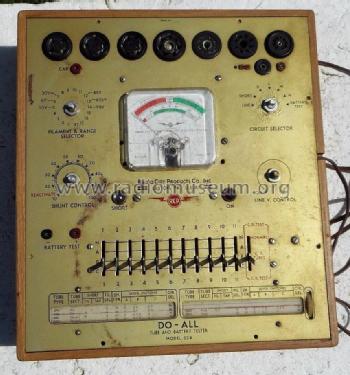 324 'Do-All' Tester; Radio City Products (ID = 2102135) Equipment