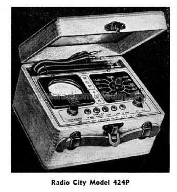 Multimeter 424P; Radio City Products (ID = 1174933) Equipment