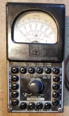 Multimeter 442; Radio City Products (ID = 3050393) Ausrüstung