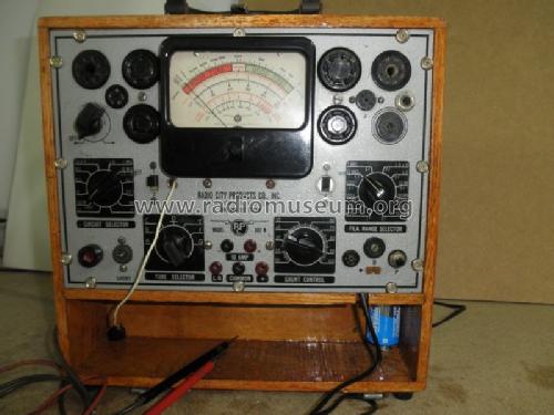 RCP Tube and Set Tester 802N ; Radio City Products (ID = 1704377) Equipment