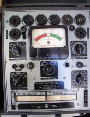 Tube Tester 310 Series 3 and 4; Radio City Products (ID = 1163928) Equipment