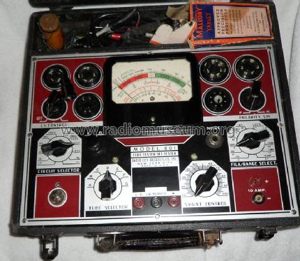 Tube Tester, Set Tester 801; Radio City Products (ID = 1341866) Ausrüstung