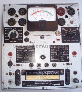 Tube Tester - Set Tester 805B; Radio City Products (ID = 1094716) Equipment