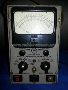 Electronic Voltmeter Ohmmeter 664; Radio City Products (ID = 2102134) Equipment