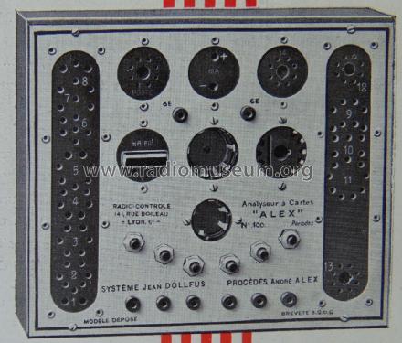 Analyseur à Cartes Alex; Radio-Contrôle; Lyon (ID = 2416665) Equipment