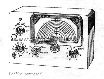 Generateur H.F. Master 684B; Radio-Contrôle; Lyon (ID = 1051029) Equipment