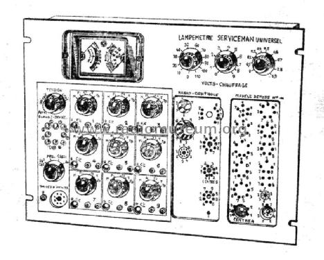 Lampemètre Serviceman Universel 363; Radio-Contrôle; Lyon (ID = 1051092) Ausrüstung