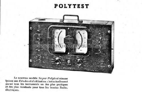 Polytest ; Radio-Contrôle; Lyon (ID = 1051095) Equipment