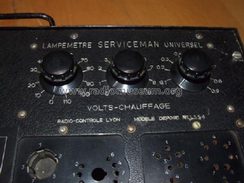 Lampemètre Serviceman Universel 752; Radio-Contrôle; Lyon (ID = 267617) Ausrüstung