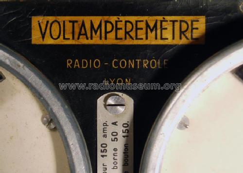 Volt-Ampèremètre ; Radio-Contrôle; Lyon (ID = 1051546) Equipment