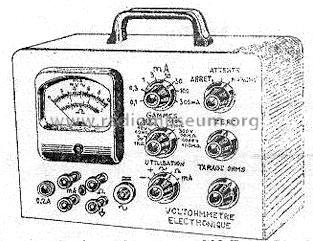 Voltohmmètre Electronique 20; Radio-Contrôle; Lyon (ID = 1050755) Equipment