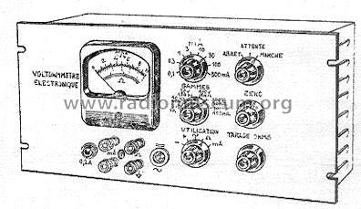 Voltohmmètre Electronique 20; Radio-Contrôle; Lyon (ID = 1050757) Equipment