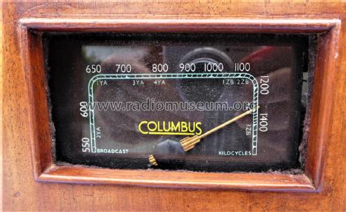 Columbus Model 12; Columbus Brand; (ID = 2667305) Radio