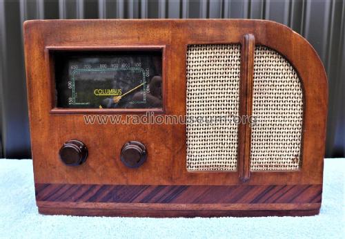 Columbus Model 12; Columbus Brand; (ID = 2667306) Radio