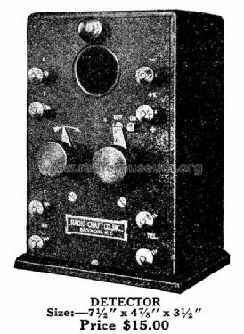 Detector Unit ; Radio-Craft Company (ID = 993729) mod-past25