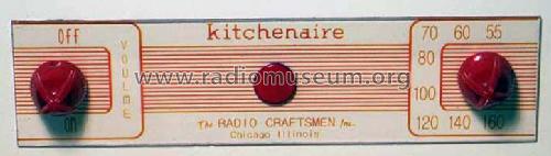 Kitchenaire ; Radio Craftsmen Inc. (ID = 475219) Radio