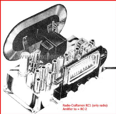 RC-1 AM-FM Tuner; Radio Craftsmen Inc. (ID = 474623) Radio