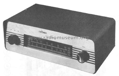 CT-4 'Symphony' Tuner; Radio Craftsmen Inc. (ID = 2419593) Radio