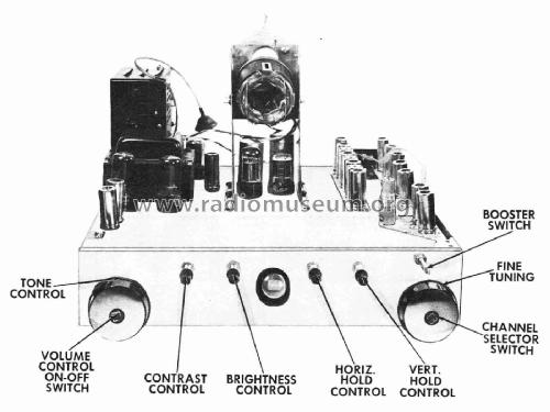 RC-201 B/W Television; Radio Craftsmen Inc. (ID = 2979189) Television