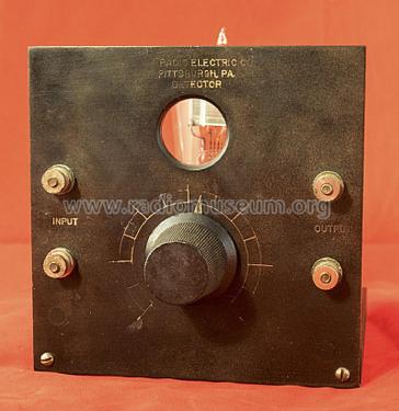 Detector Panel ; Radio Electric Co.; (ID = 2077676) mod-pre26