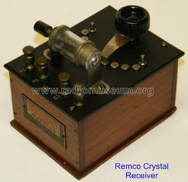 Remco Crystal Receiver ; Radio Equipment & (ID = 1335136) Detektor