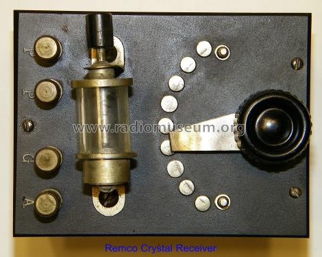 Remco Crystal Receiver ; Radio Equipment & (ID = 1335141) Detektor