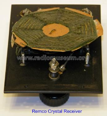 Remco Crystal Receiver ; Radio Equipment & (ID = 1335143) Galena