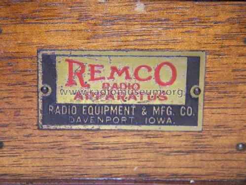 Remco Crystal Receiver ; Radio Equipment & (ID = 1335152) Crystal