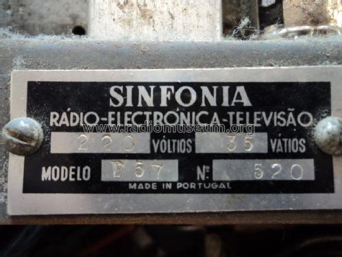 Sinfonia Popular 57 P57; Radio Escola, Lisboa (ID = 1486226) Radio