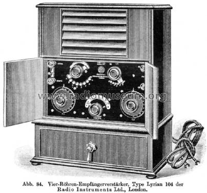 Lyrian 104 ; Radio Instruments (ID = 869930) Radio