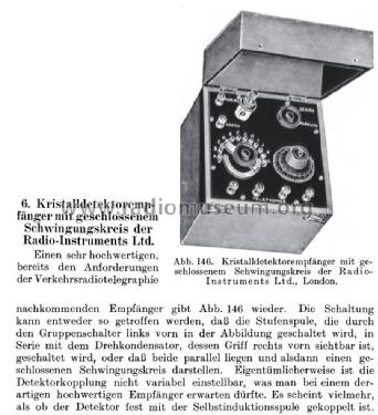 X.L.B. ; Radio Instruments (ID = 1728886) Crystal