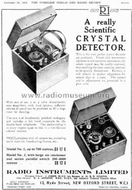 X.L.B. ; Radio Instruments (ID = 2504984) Crystal