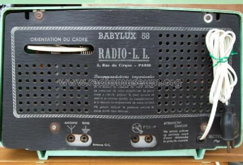 Babylux 58; Radio L.L. Lucien (ID = 1257414) Radio