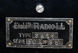 Synchrodyne 3611; Radio L.L. Lucien (ID = 219859) Radio