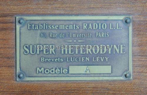 Superhétérodyne A Type 3318; Radio L.L. Lucien (ID = 1864537) Radio