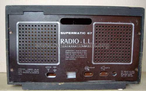 Supermatic 67; Radio L.L. Lucien (ID = 1456384) Radio